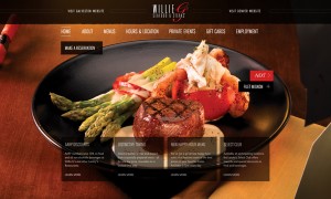 Thiết kế website nhà hàng 1